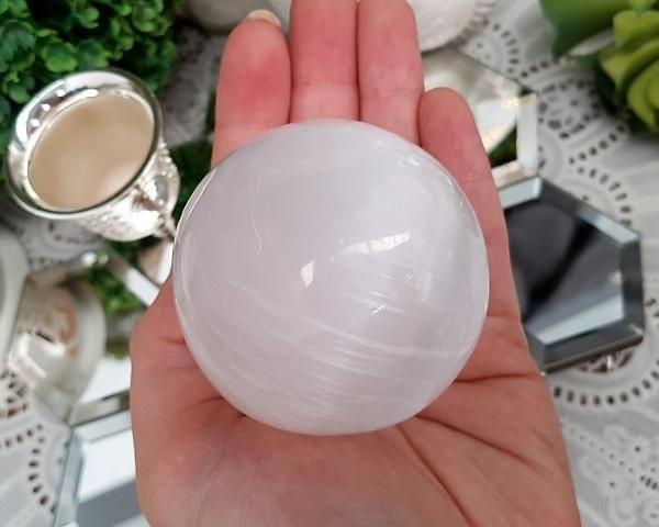 Super Esfera de Selenita 530g