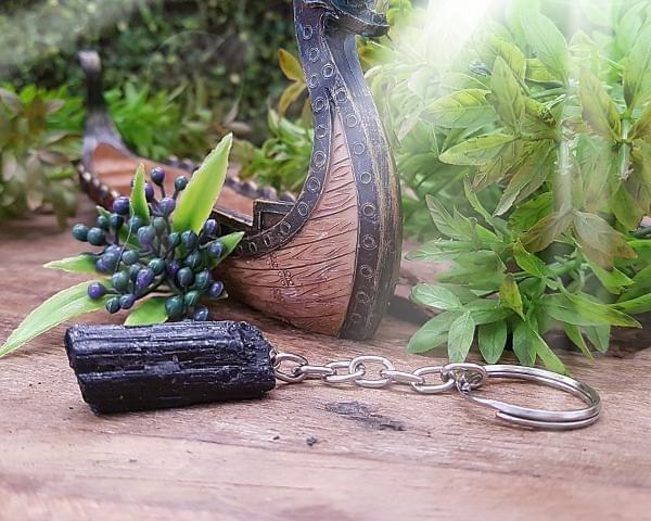 Turmalina Negra - Chaveiro - Chaveiro de Turmalina Negra 0