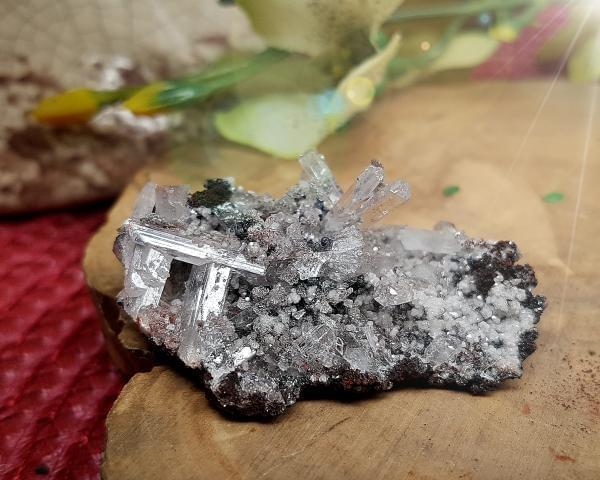 Hemimorfita - Bruta - Hemimorfita com Limonita 10g -2