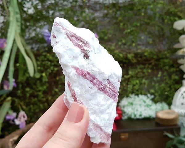 Turmalina Rosa - Bruta - Turmalina Rosa Bruta 130g -2