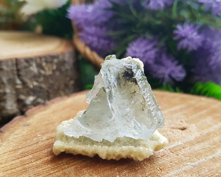 Topázio Incolor - Bruta - Topázio Incolor na Matriz 31,8g -2