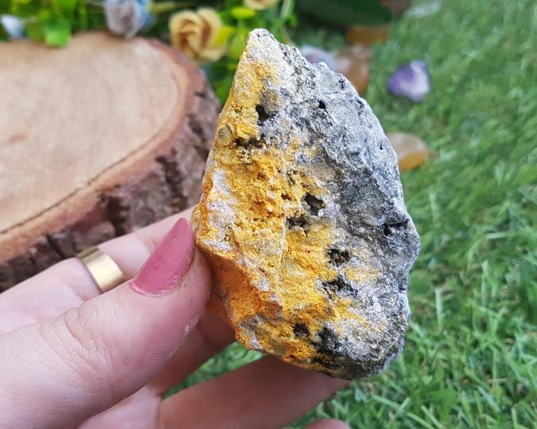 Jaspe - Bruta - Jaspe Bumblebee 173g -2