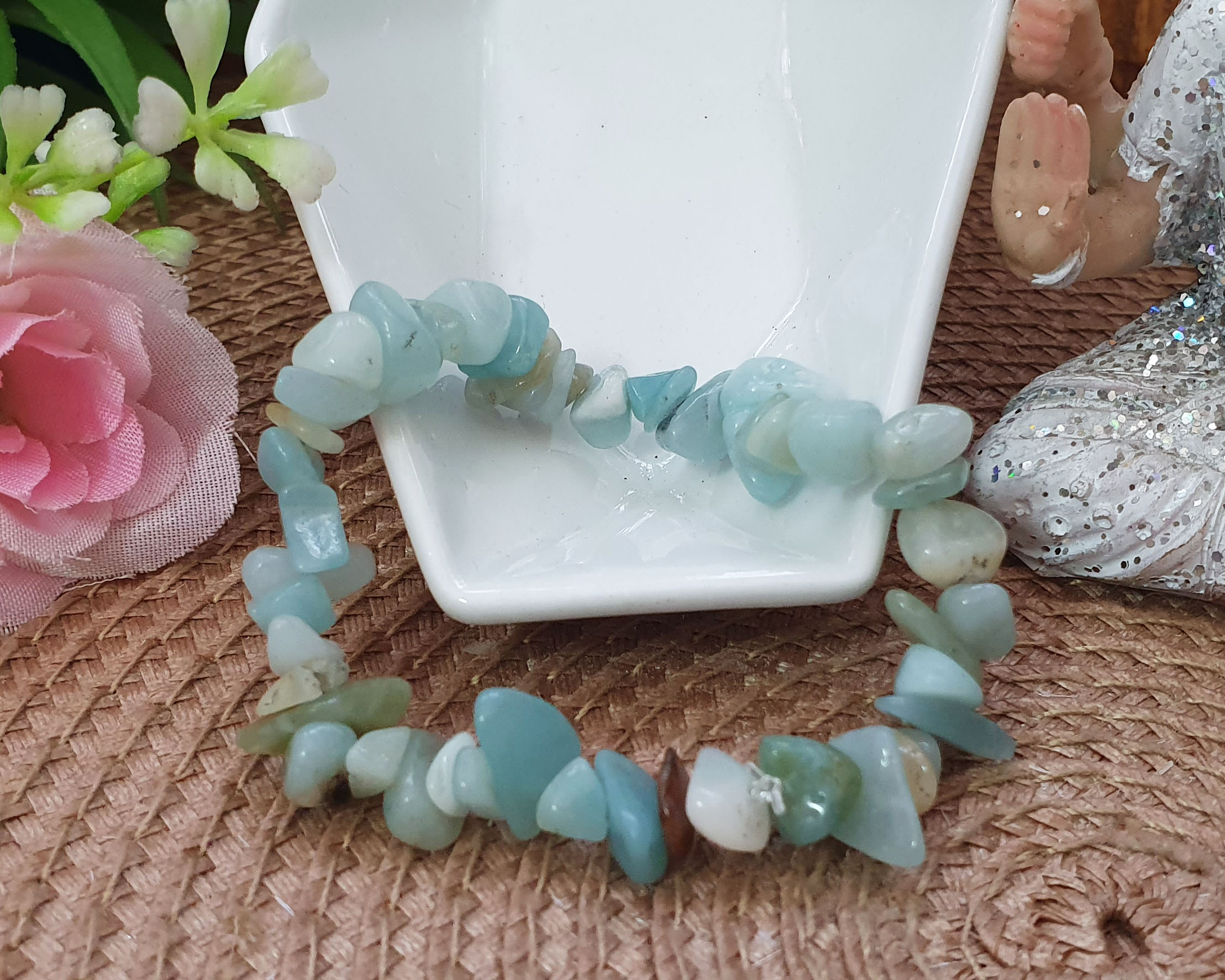 Amazonita - Jóias e Semijoias - Pulseira de Amazonita 0