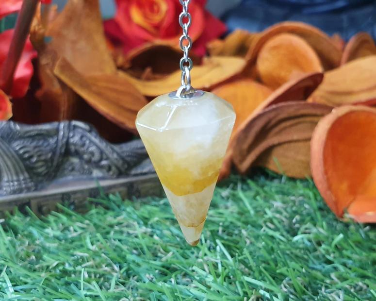 Quartzo Hematóide - Diversos - Pêndulo de Quartzo Hematóide 0