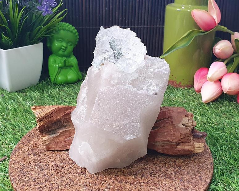 Topázio Azul - Bruta - Topázio Azul na Matriz (Ultra Raridade) 890g 0