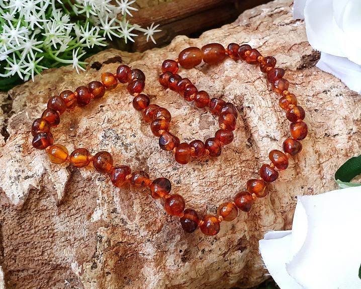 Âmbar - Jóias e Semijoias - Colar de Âmbar Infantil 0