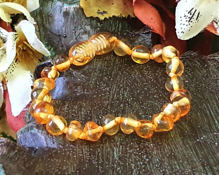 Pulseira Infantil de Âmbar