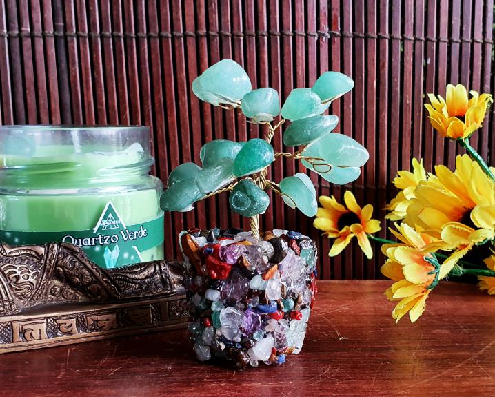 Árvore de Quartzo Verde
