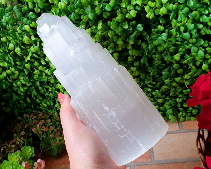 Super Torre de Selenita 20cm - 1,4 Kg