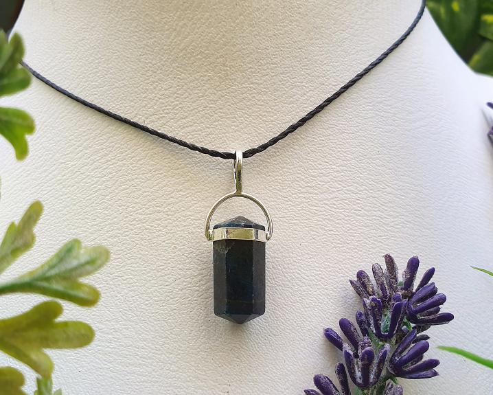 Apatita - Jóias e Semijoias - Pingente de Apatita em Prata 0