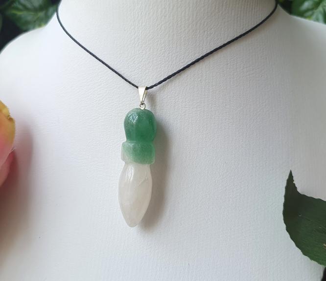 Quartzo Verde - Jóias e Semijoias - Pingente de Quartzo Verde 0