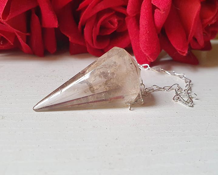 Pêndulo de Quartzo Fumê