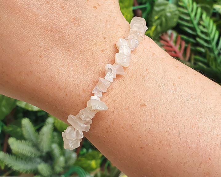 Pulseira de Pedra da Lua 