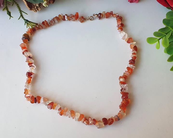 Colar de Ágata com Fecho