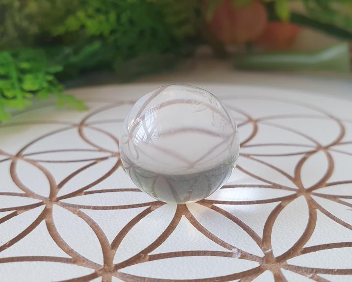 Cristal - Esfera e Bolas - Mini Esfera de Cristal de Alta Pureza 10g 0