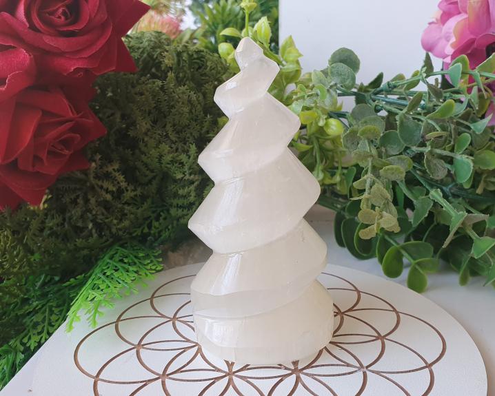 Espiral de Selenita 10cm - 120g