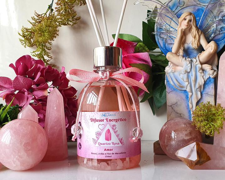 Difusor de Quartzo Rosa