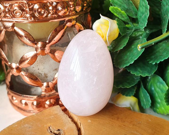 Ovo de Quartzo Rosa 36g