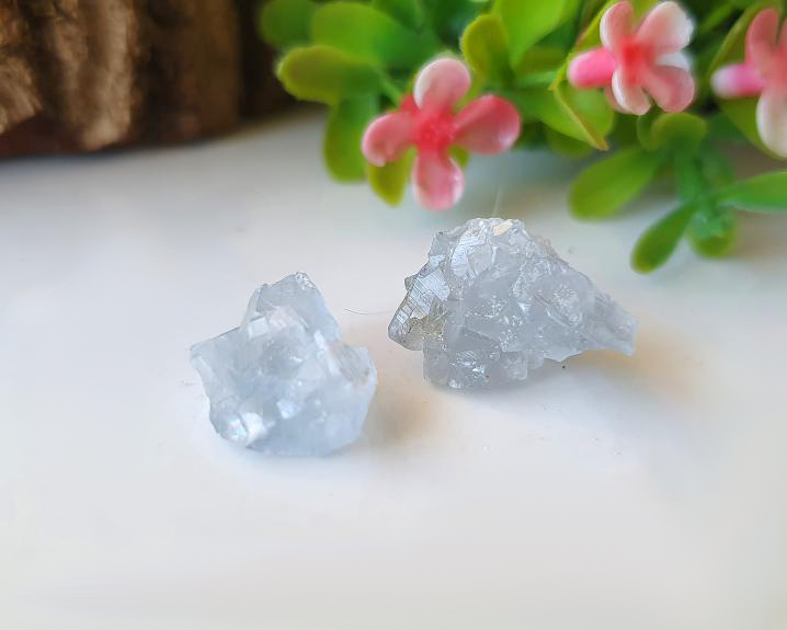 Celestial - Bruta - Kit de Cirstal de Celestita 6g 0