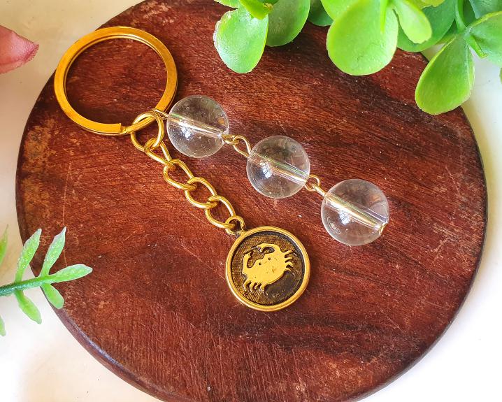 Chaveiro do Signo de Câncer (Cristal)