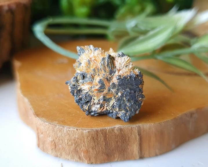 Rutilo - Bruta - Estrela de Rutilo na Hematita  6g 0