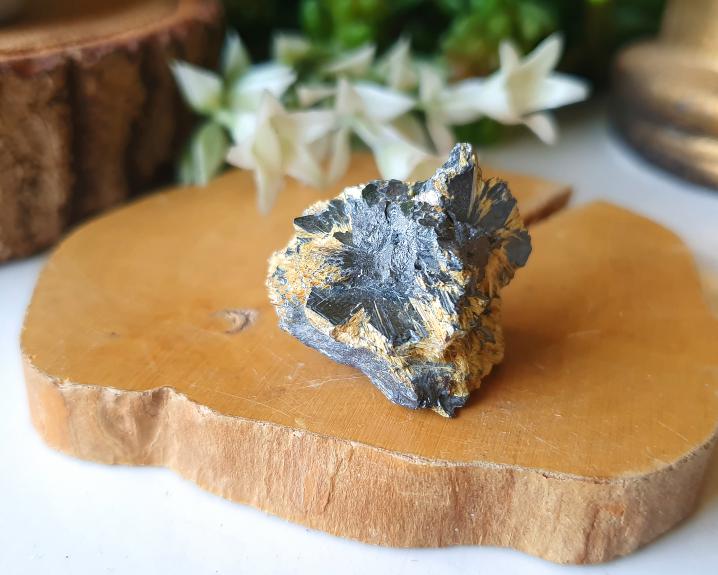 Estrela de Rutilo na Hematita 26g