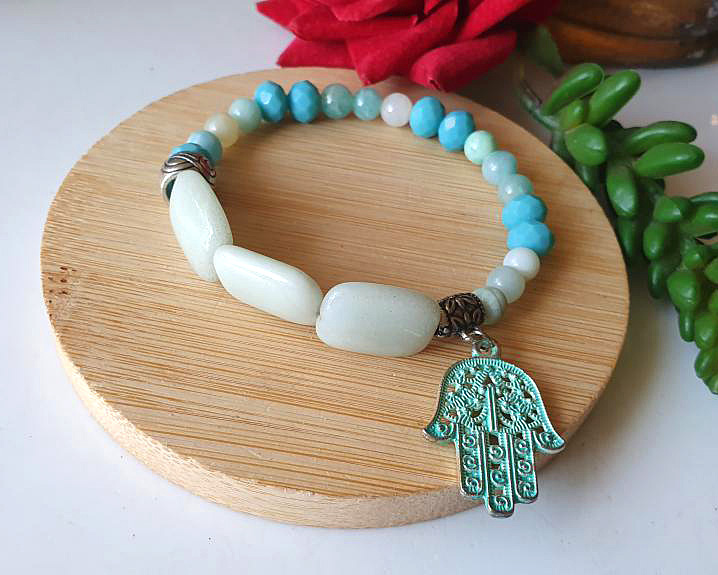 Pulseira de Amazonita