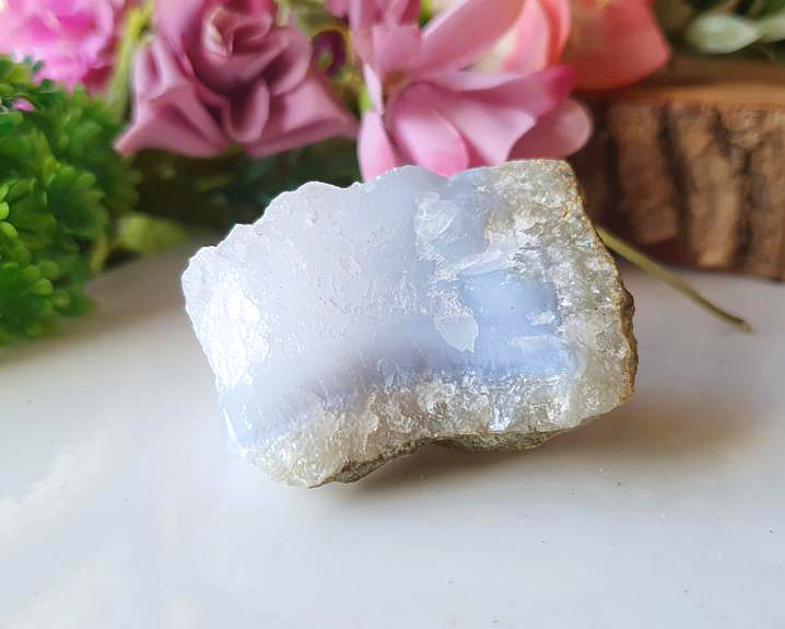 &Aacute;gata Azul Rendada  73g