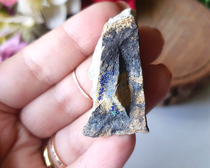 Azurita - Bruta - Azurita na Matriz  17g 0