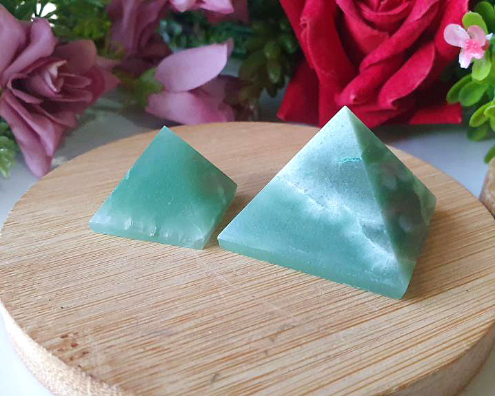 Kit de Pirâmide de Quartzo Verde 44g