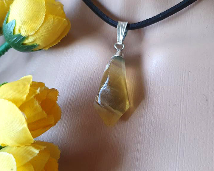 Pingente de Fluorita