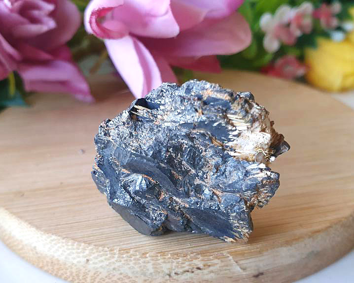 Rutilo - Bruta - Estrela de Rutilo na Hematita  22g 0