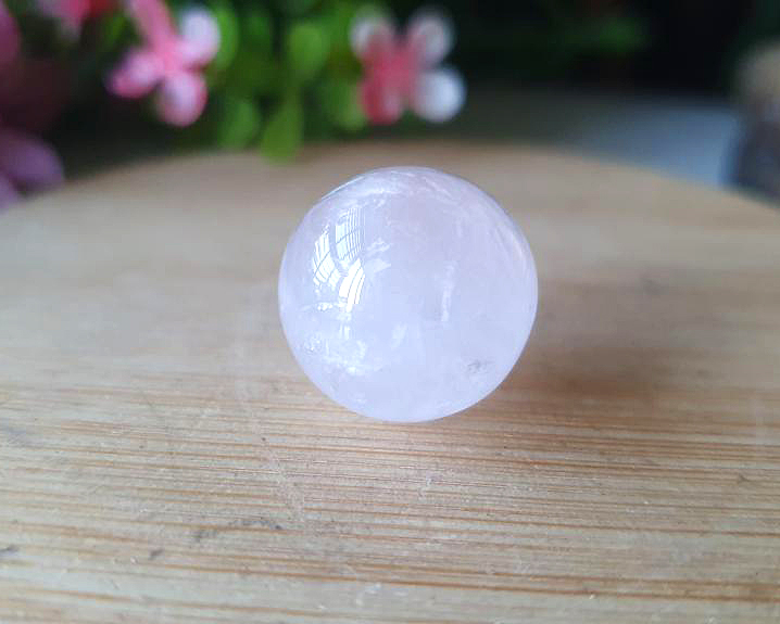 Esfera de Quartzo Rosa  8g