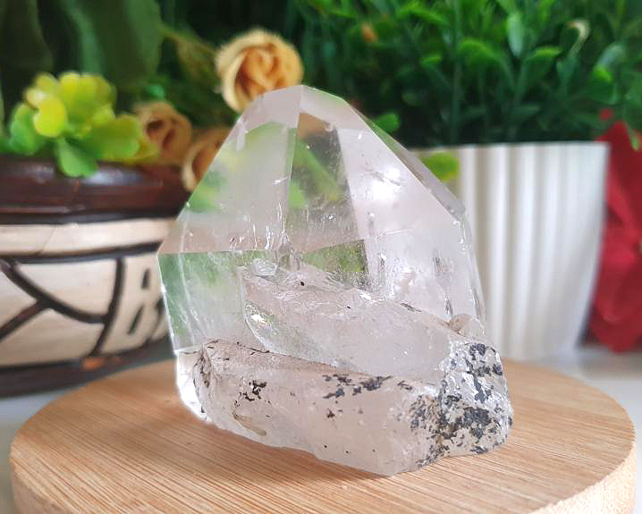 Drusa de Quartzo Xamã 154g