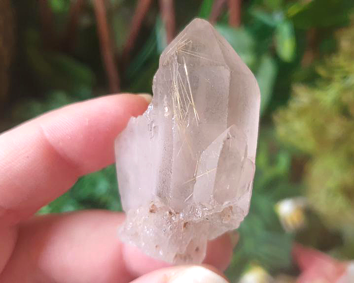 Drusa de Cristal Rutilado (RARO) 33g