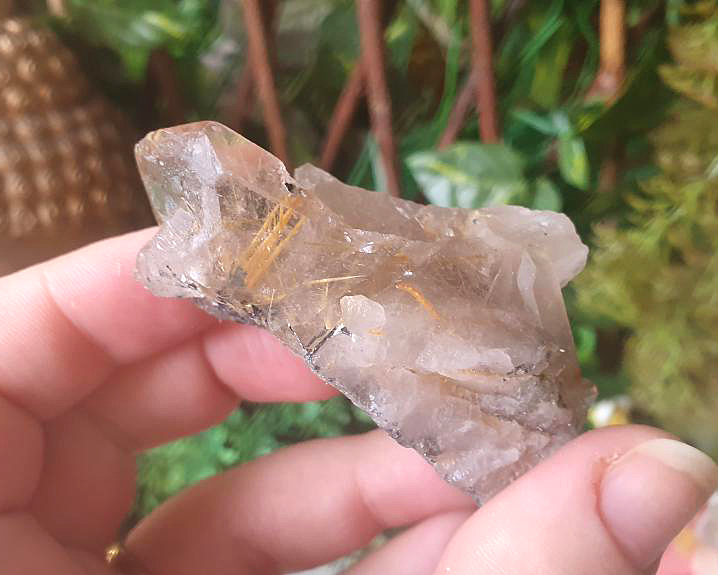 Drusa de Cristal Rutilado (RARO) 60g