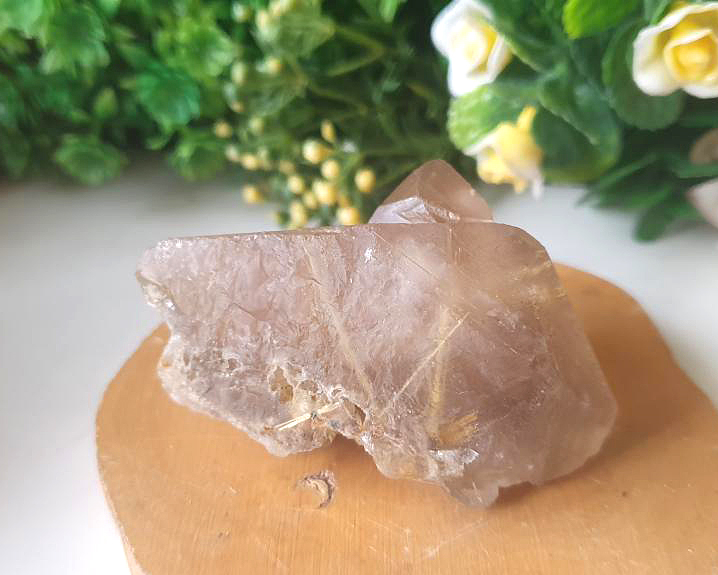 Drusa de Cristal Rutilado (RARO) 76g