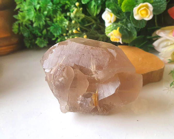 Drusa de Cristal Rutilado (RARO)  171g