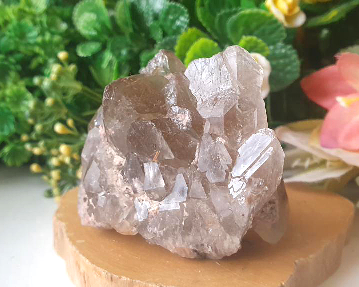 Drusa de Cristal Rutilado (RARO) 125g