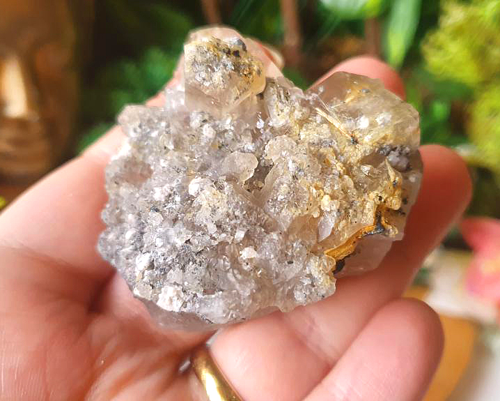 Drusa de Cristal Rutilado (RARO)  74g