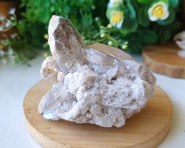 Drusa de Quartzo Xamã  147g