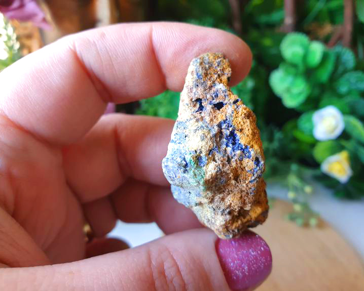 Azurita com Malaquita na Matriz  21g