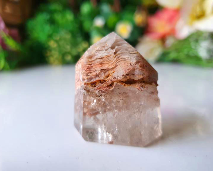 Mistas - Pontas e Obeliscos - Ponta de Quartzo Xamã 38g 0