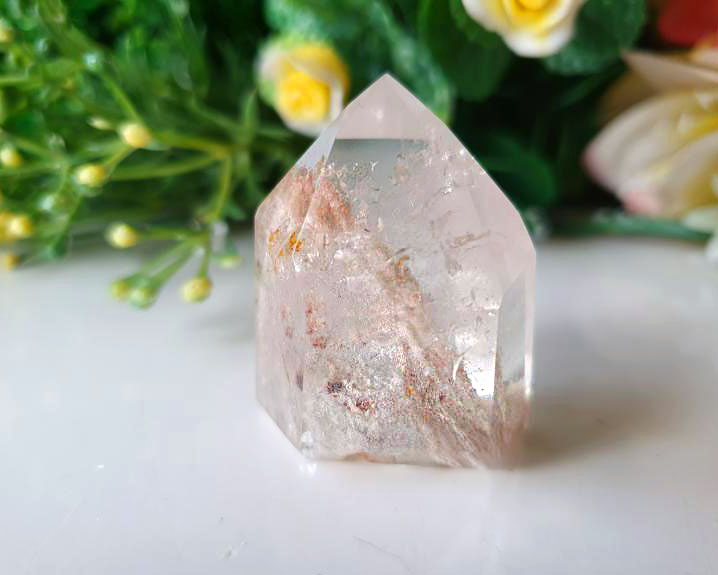 Mistas - Pontas e Obeliscos - Ponta de Quartzo Xamã  32g 0