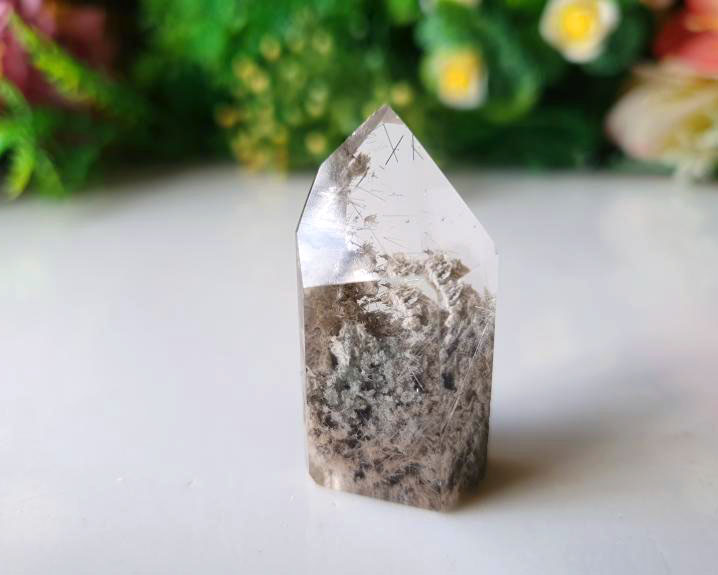 Mistas - Pontas e Obeliscos - Ponta de Quartzo Xamã  15g 0