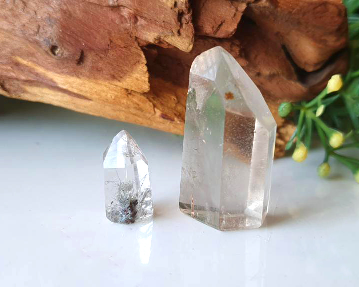 Kit de Ponta de Quartzo Xamã 13g