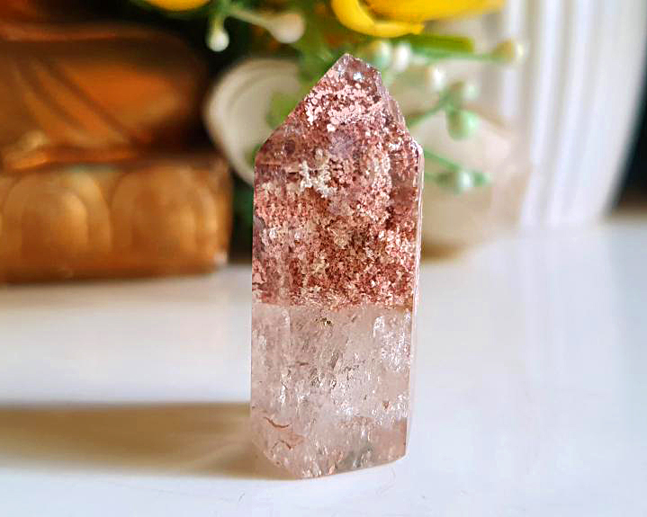 Ponta de Quartzo Xamã 15g