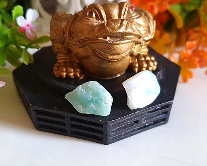 Kit de Larimar Cristalizada Polida 6g