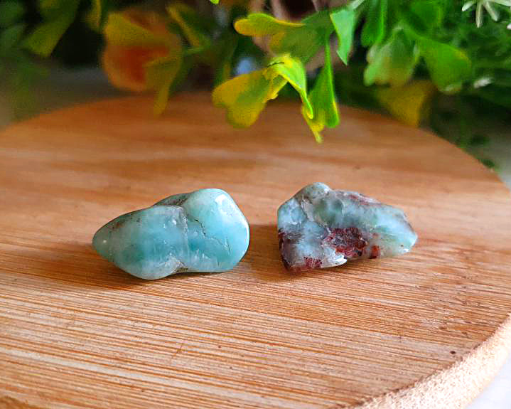 Kit de Larimar Cristalizada Polida 5g