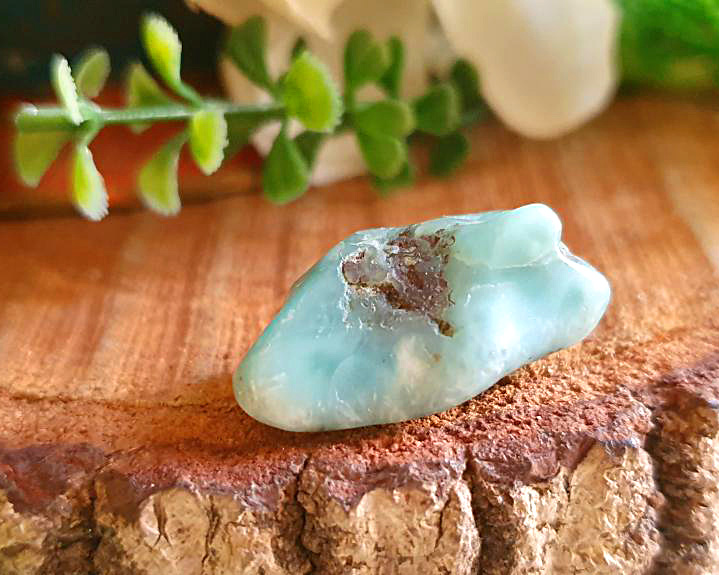 Larimar Cristalizada Polida 6g